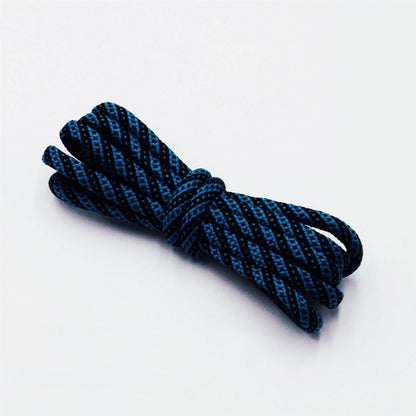 5MM Round Cords Spiral Plaid Polyester Shoelaces For Adult&Kid Men Women Sneaker 2021 Outdoor Sports