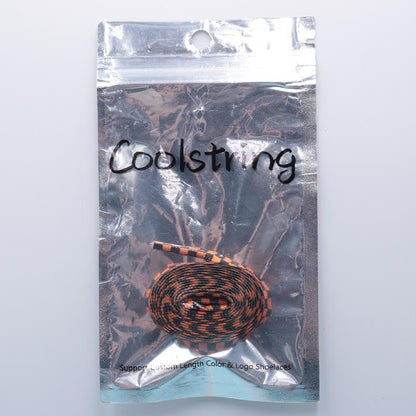 8MM Checkered Pattern Top Quality Heat Transfer Printing Lacet Decoration Of Finny Sneakers Women