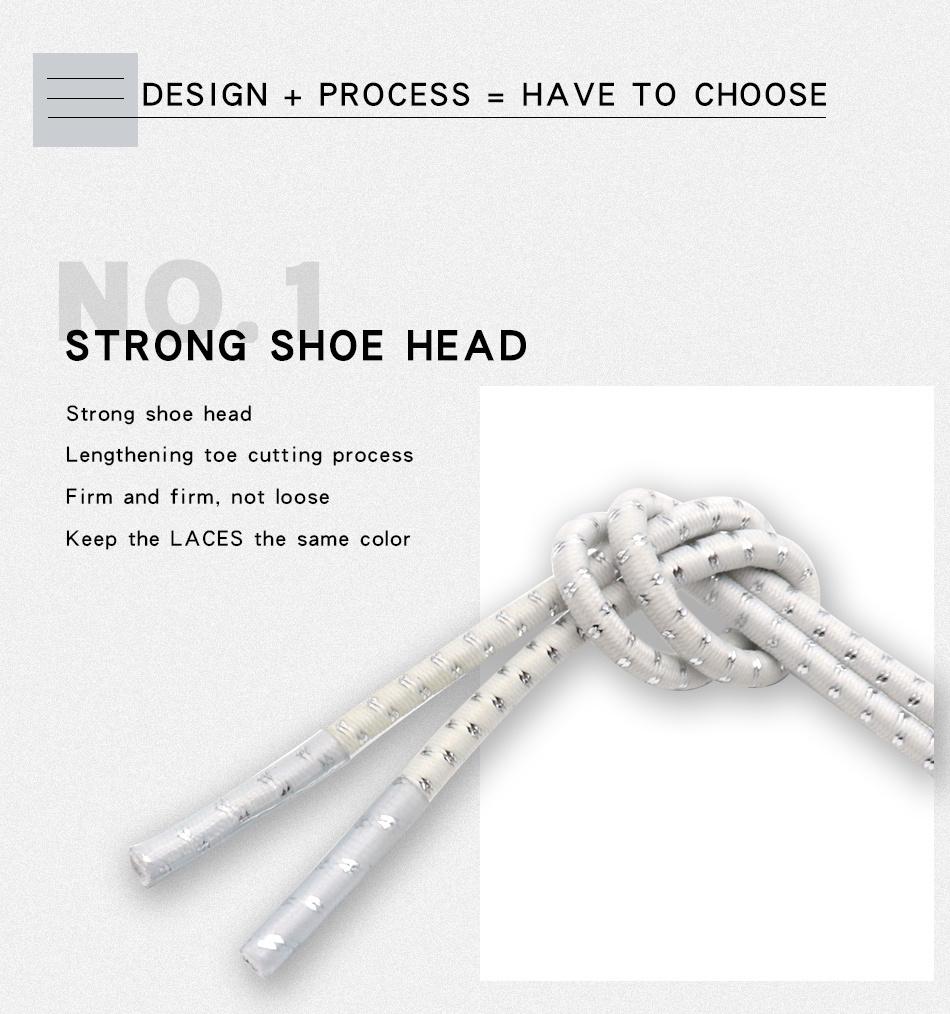 3MM Pro Shoe Accessories Ultra Stretch Shoelaces Men Women Sneaker 2021 Trendy Elastic Adjustable