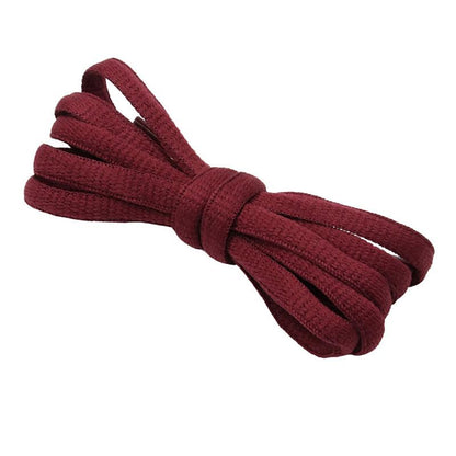 6MM Oval Shoe Accessories Passionate Red Pink Pure Cotton Flexible Lace Colour Bright For Custom In