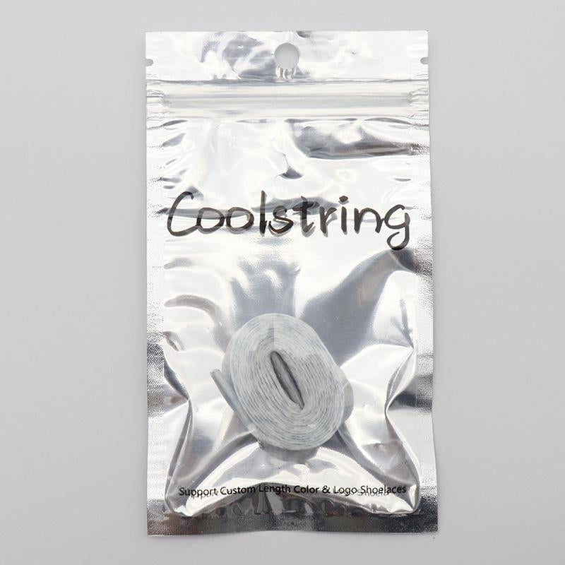 8MM Marble Pattern Heat Transfer Printing Shoelaces Grey White Flat Canvas Shoe Cords Men Women