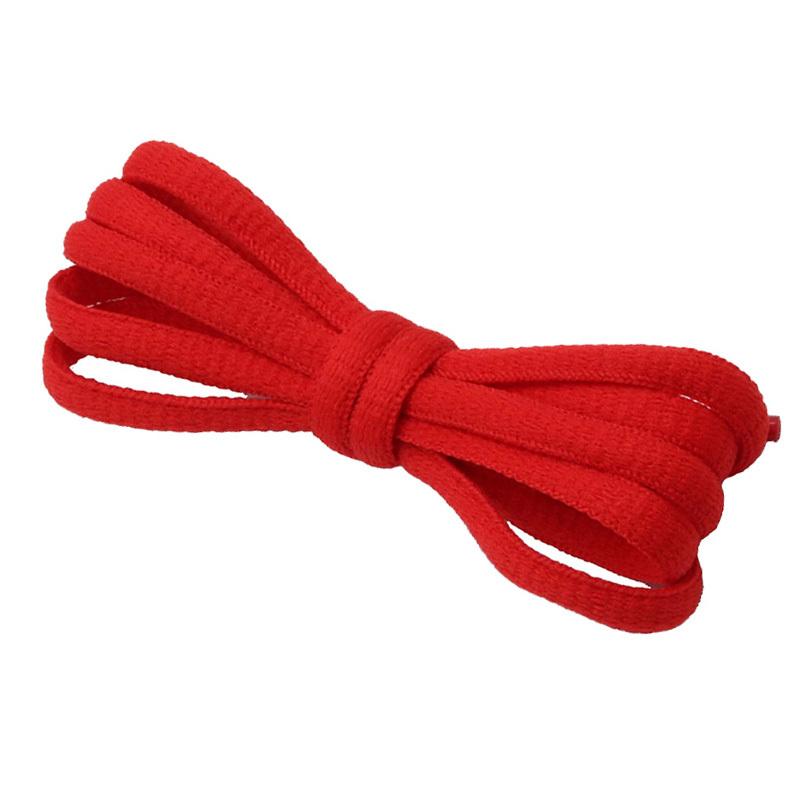 6MM Oval Shoe Accessories Passionate Red Pink Pure Cotton Flexible Lace Colour Bright For Custom In