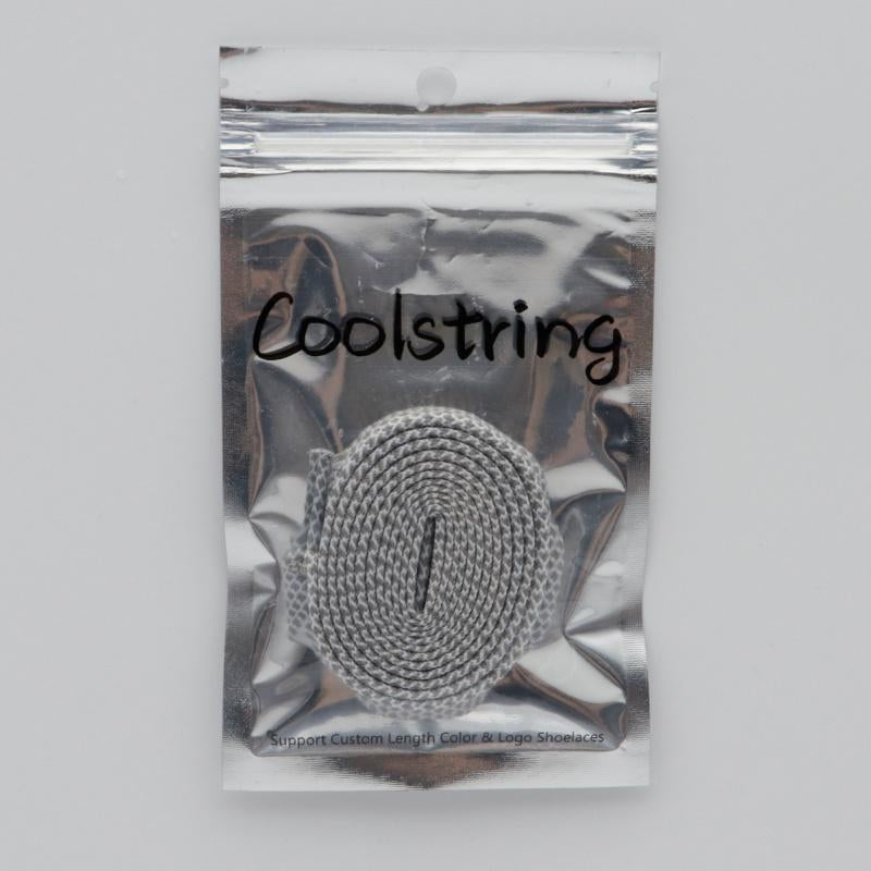 Nice Shoelaces Clothing 7MM Double Layer Polyester Laces Tight Stitch Weaving Process Top Quality