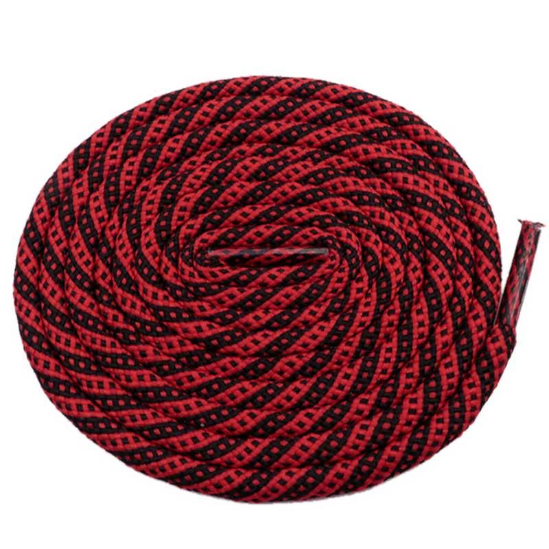 5MM Round Cords Spiral Plaid Polyester Shoelaces For Adult&Kid Men Women Sneaker 2021 Outdoor Sports