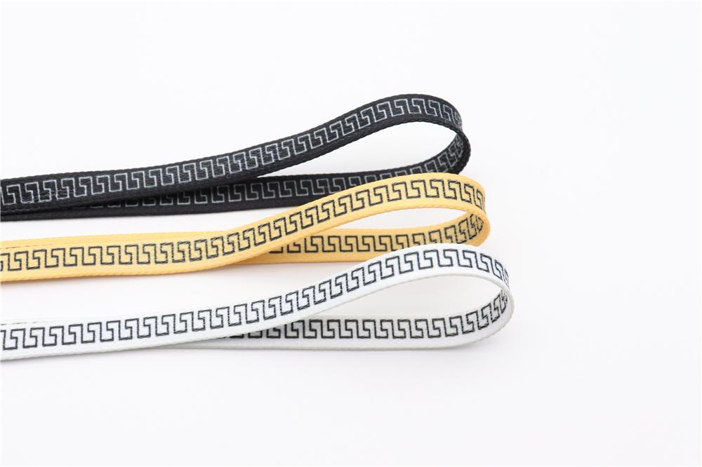 8MM Perfect Shoelaces Easy Wearing Black White Golden Shoe Cords Women Sneakers Boots Fashion Laces
