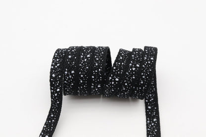 8MM Spray Point High Quality Shoelaces Easy Boots Canvas Ropes Adult&Kid Sneaker 2021 Unisex Black