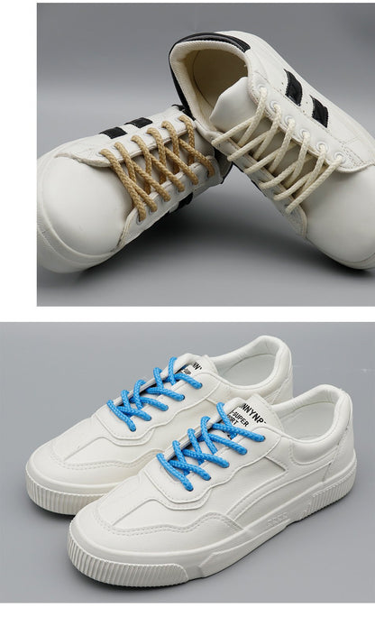 Outdoor 4.5MM Deep Color High Ranking Polyester Interweave Shoe Ropes Charmed Male Laces 2021 Strong