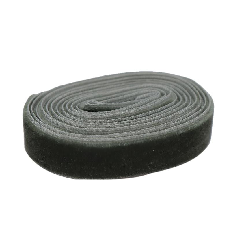 Weiou 1.27CM Green Soft Shoelaces Hoodie Clothing Drawstring With Golden Metal Aglet Fluff Velvet