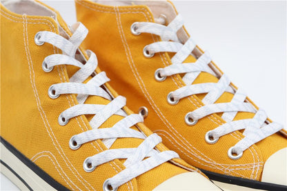 8MM Marble Pattern Heat Transfer Printing Shoelaces Grey White Flat Canvas Shoe Cords Men Women