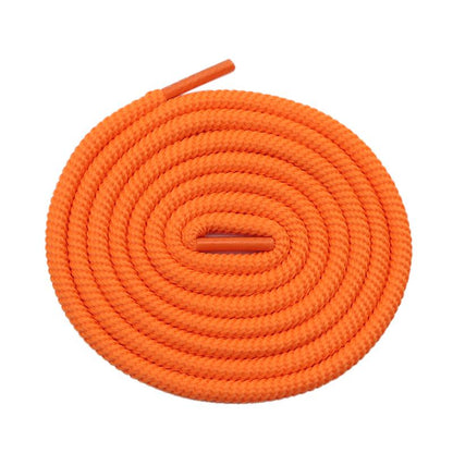 Spiral Pattern Colours Lively 4.5MM Outdoor Sport Shoelaces Green Yellow Orange Luxury Sneaker