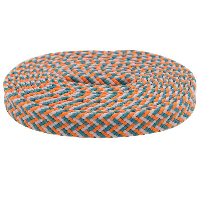 7mm Premium 3 Colorful Flat Polyester Shoelaces For Casual Canvas Men Women Sneaker 2021 Trendy
