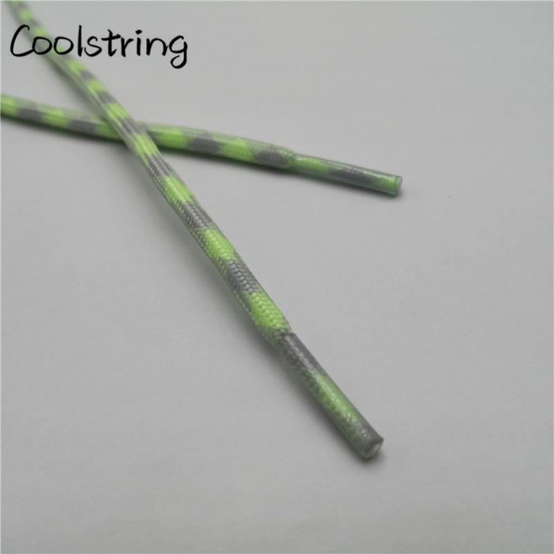 Sport  Fluorescence Round Shoelace Glow In The Dark Night Colorful Fluorescent Shoe Laces Athletic