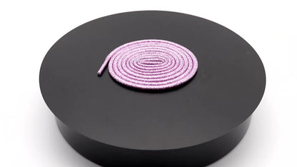 Shoe Accessory 4.5mm Shiny Metallic Shoelaces Premium Pretty Ropes Unisex Sport Basketball Cheap