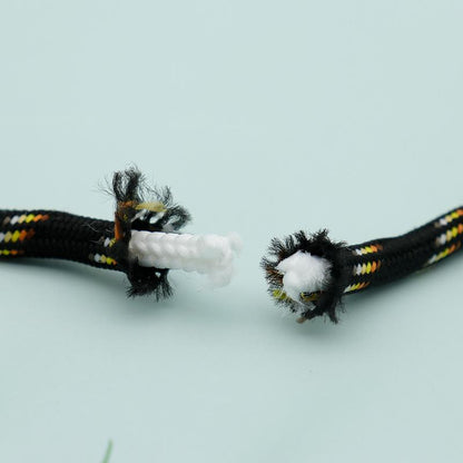 6mm Thick Round Rope Shoelaces Boots Outdoor Sport Casual Round Shoe Lace Colorful Black Drawstring