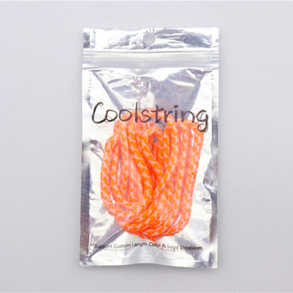 5MM Shoe laces Double Helix Polyester Round Cord Men Women Sneaker 2021 Laces White Black For Kids