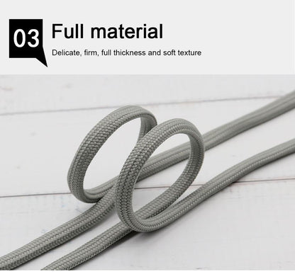 6MM Strong Double-Layer Polyester Ropes 60 160 180cm For Adults Kids 350 700 Sport Shoe Laces V2