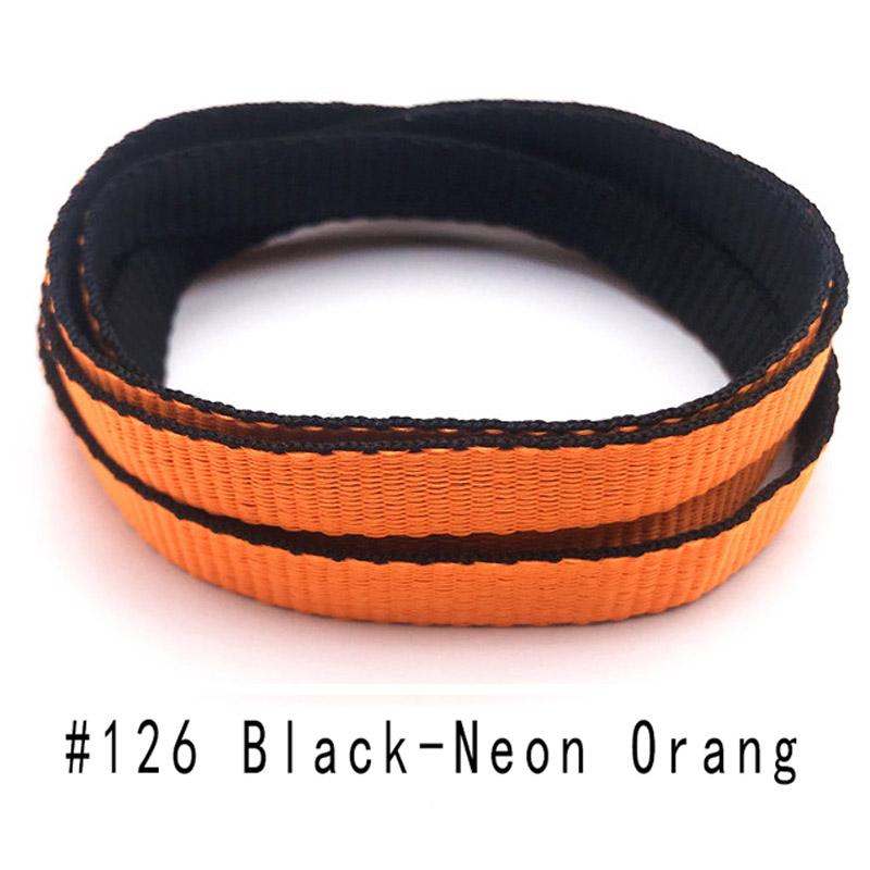 Jumpman Flat 8mm Combo Two Color Connect Reversible Shoelaces Bicolor Polyester Shoe Strings Laces