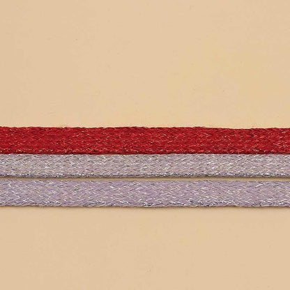 Flat Type Top Metallic Polyester Shoelaces Men Women's Shoe Sneaker 2021 Golden Black Sliver Top