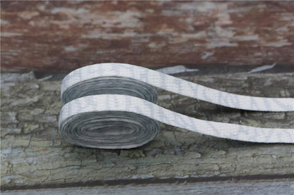 8MM Marble Pattern Heat Transfer Printing Shoelaces Grey White Flat Canvas Shoe Cords Men Women