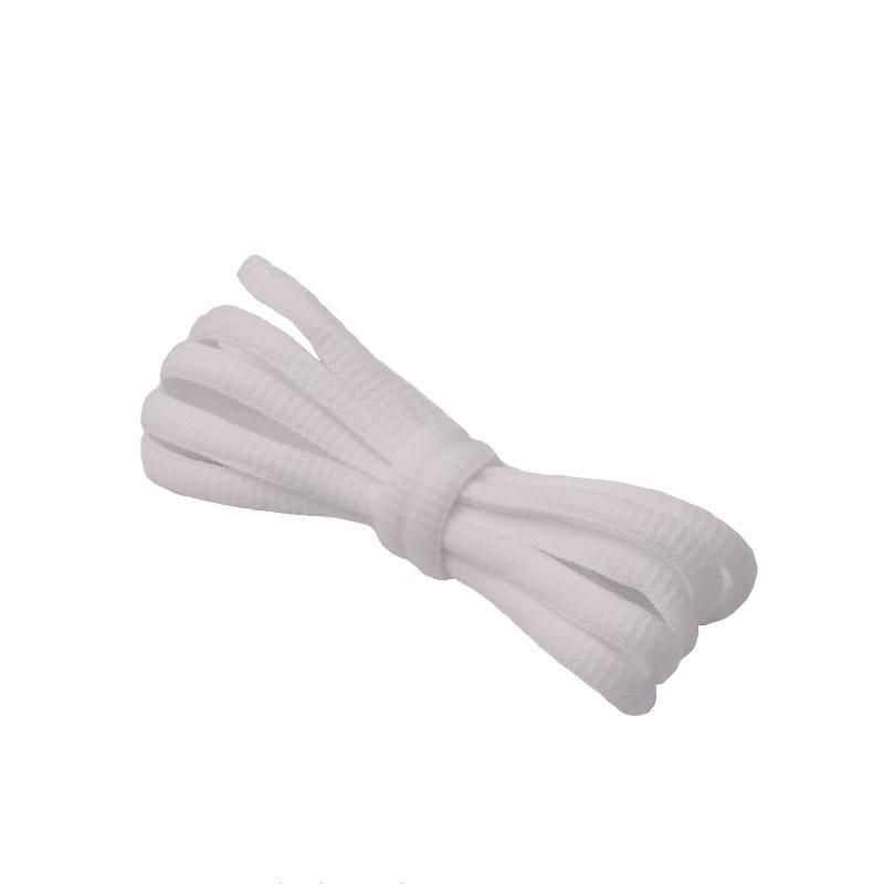 Elegant 6MM Oval Shoelaces Clothing Beige Grey Polyester Pure Cotton Luxury Cordones For