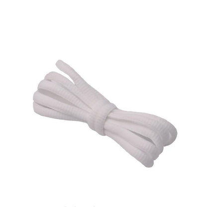 Elegant 6MM Oval Shoelaces Clothing Beige Grey Polyester Pure Cotton Luxury Cordones For