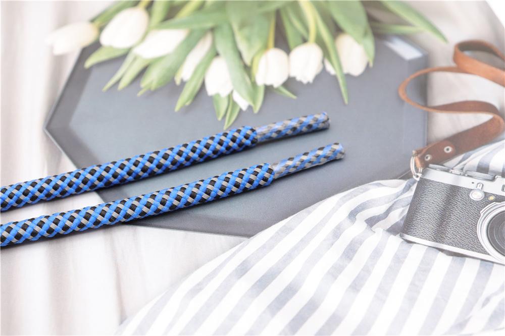 5MM Round Type Reflective Shoelaces Men Women Sneaker 2021 Drop Shipping For Custom Glowing