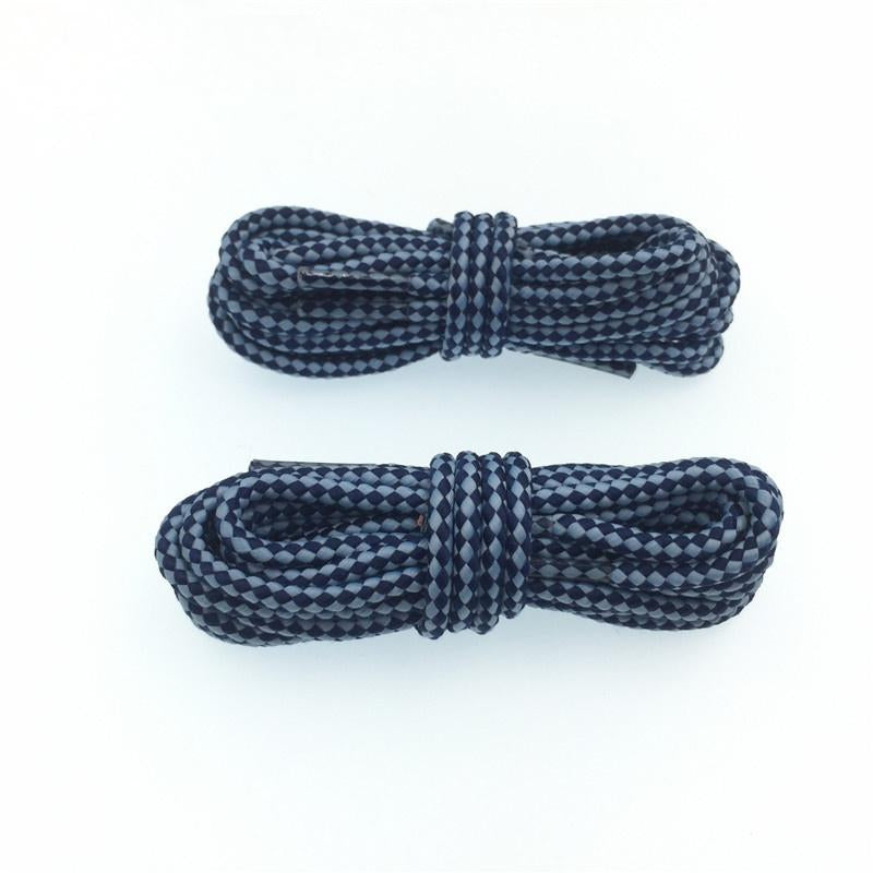 Simplify Blue Grey Shoe Ropes 4.5MM Men Women Sneaker 2021 Trendy Unisex Circular Laces For Kids &