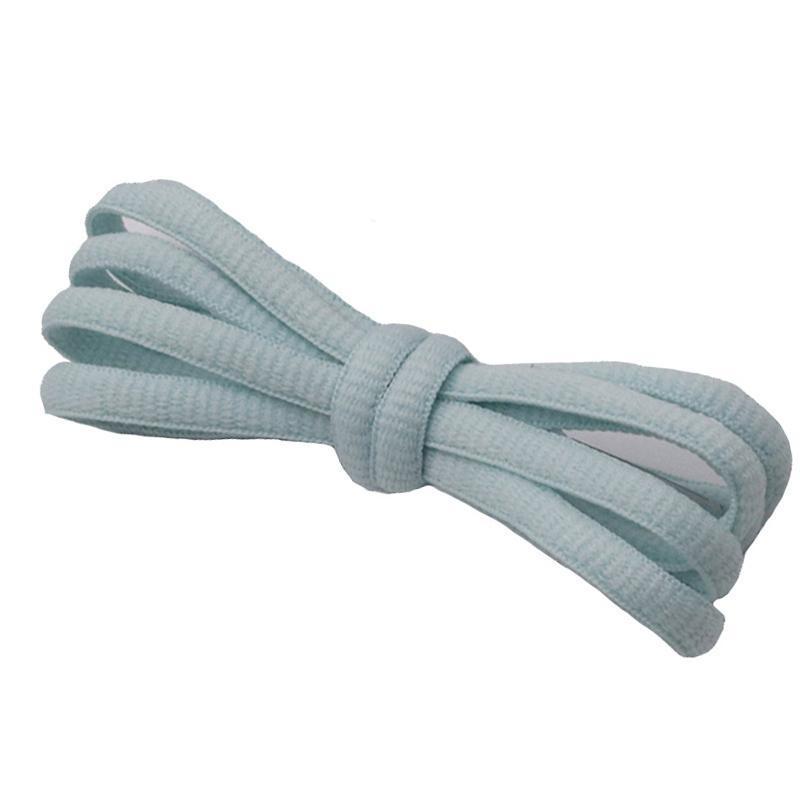 Elegant 6MM Oval Shoelaces Clothing Beige Grey Polyester Pure Cotton Luxury Cordones For