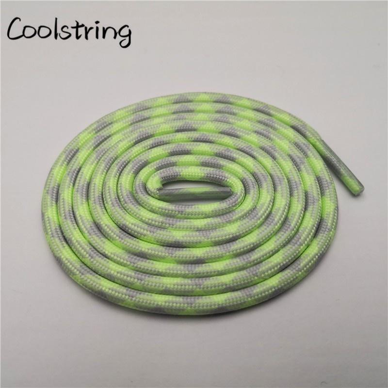 Sport  Fluorescence Round Shoelace Glow In The Dark Night Colorful Fluorescent Shoe Laces Athletic