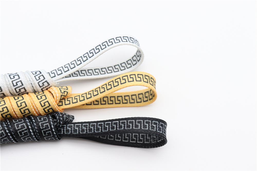 8MM Perfect Shoelaces Easy Wearing Black White Golden Shoe Cords Women Sneakers Boots Fashion Laces