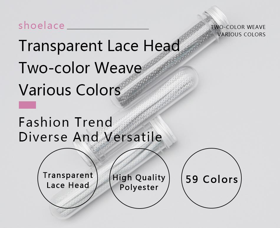 4.5MM Polyester Red Series Strong Laces Normal Casual Shoe Walking Running Double Colour Combination