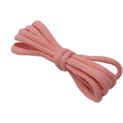 6MM Oval Shoe Accessories Passionate Red Pink Pure Cotton Flexible Lace Colour Bright For Custom In