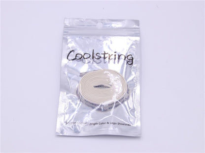 Double Sides English Letter Print Shoelace Polyester Flat Shoe Laces Clothing Sport Bootlaces For