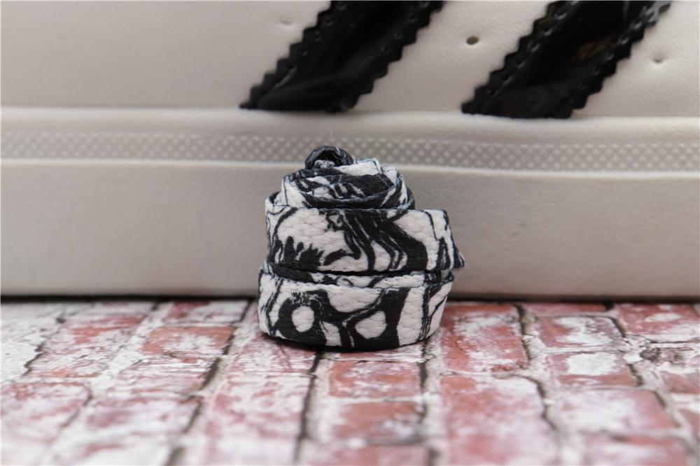 8MM Flat Type Shoe Accessories Wide Canvas Ropes Top Waist Laces Sneakers Women Men Black White Easy