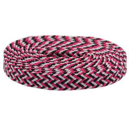 7mm Premium 3 Colorful Flat Polyester Shoelaces For Casual Canvas Men Women Sneaker 2021 Trendy