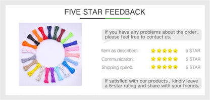 7MM Nice Shoelaces Canvas Sneaker Boots Shoe Accessories Ropes For Men Women Custom Bulk Order