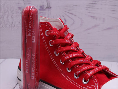 7MM Nice Shoelaces Canvas Sneaker Boots Shoe Accessories Ropes For Men Women Custom Bulk Order