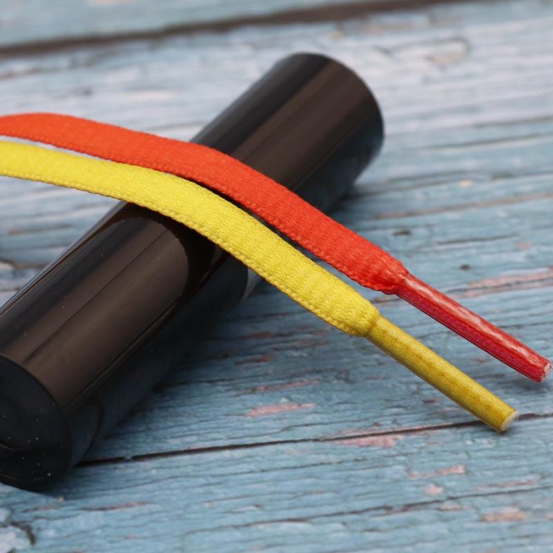 7MM Double Solid Color Top Quality Shoelaces Women Sneaker 2021 Pretty Ropes For Kids Adults