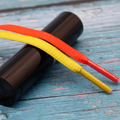 7MM Double Solid Color Top Quality Shoelaces Women Sneaker 2021 Pretty Ropes For Kids Adults