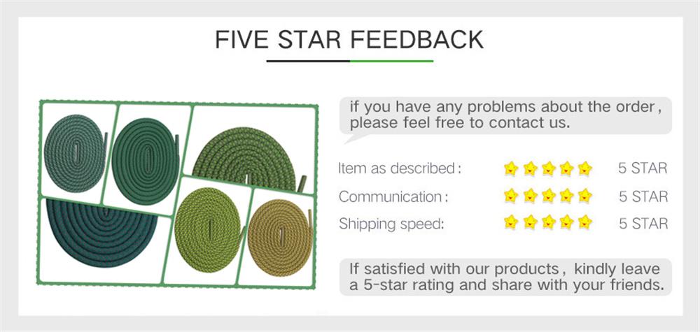 4.5MM Emerald Green Reflective Laces Advanced Eco-Friendly Luminous Ropes Funny Use For Jungle