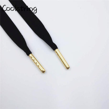 60-180cm Length 1.27 Cm Width Velvet Surface Shoelaces Women Men Black White Colorful Sports Casual