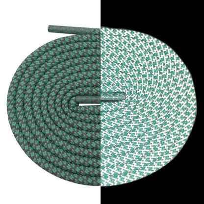 Fluorescent Highlight 3M Reflective Laces Sneaker Rope Shoelaces Athletic KIDS Bootlace For V2 350