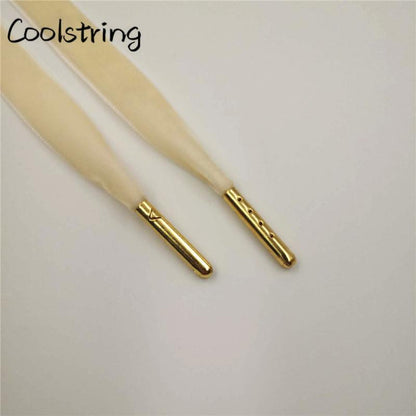 60-180cm Length 1.27 Cm Width Velvet Surface Shoelaces Women Men Black White Colorful Sports Casual