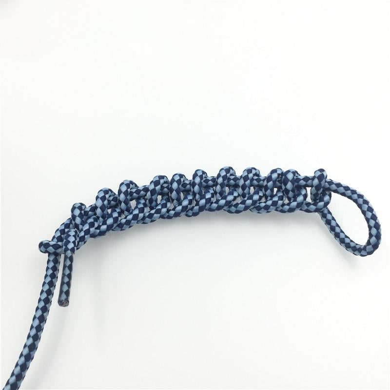 Simplify Blue Grey Shoe Ropes 4.5MM Men Women Sneaker 2021 Trendy Unisex Circular Laces For Kids &