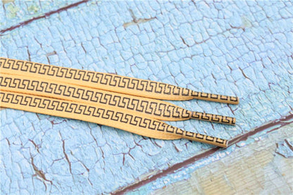 8MM Perfect Shoelaces Easy Wearing Black White Golden Shoe Cords Women Sneakers Boots Fashion Laces