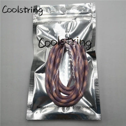 Sport  Fluorescence Round Shoelace Glow In The Dark Night Colorful Fluorescent Shoe Laces Athletic