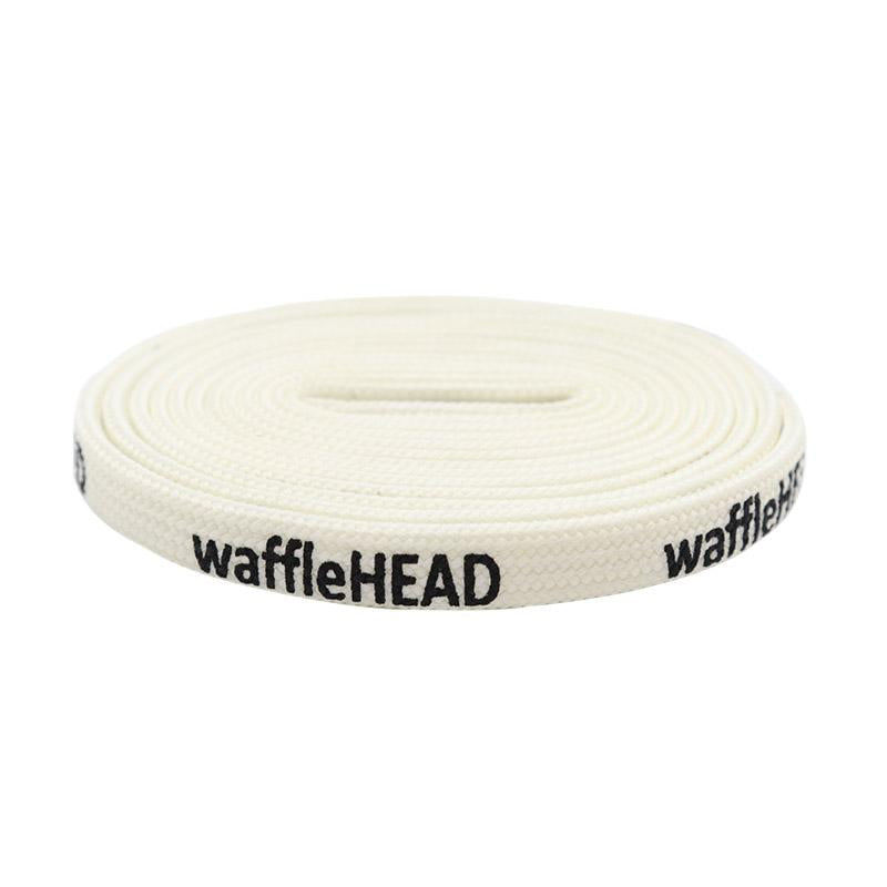 Weiou All-matched Shoelaces 0.7 Cm Flat Sports Printed Waffle Head Women Men Shoe Laces Support
