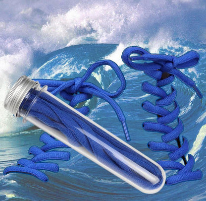 Shoe Accessories 8.5MM Oval Hiking Boots Ropes Canvas Flexible Wide Laces Blue Purple Pink Solid