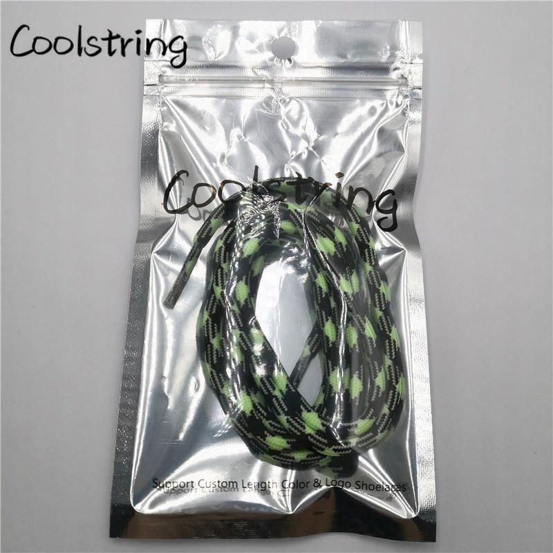 Sport  Fluorescence Round Shoelace Glow In The Dark Night Colorful Fluorescent Shoe Laces Athletic