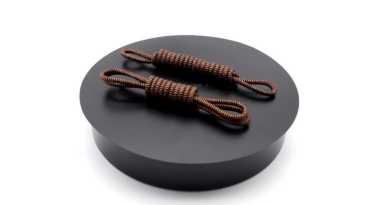 4.5MM Cheaper Metallic Yarn Polyester Shoelaces Special Texture Touching And Easy Ropes Wearing